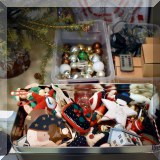 D107. Christmas ornaments.